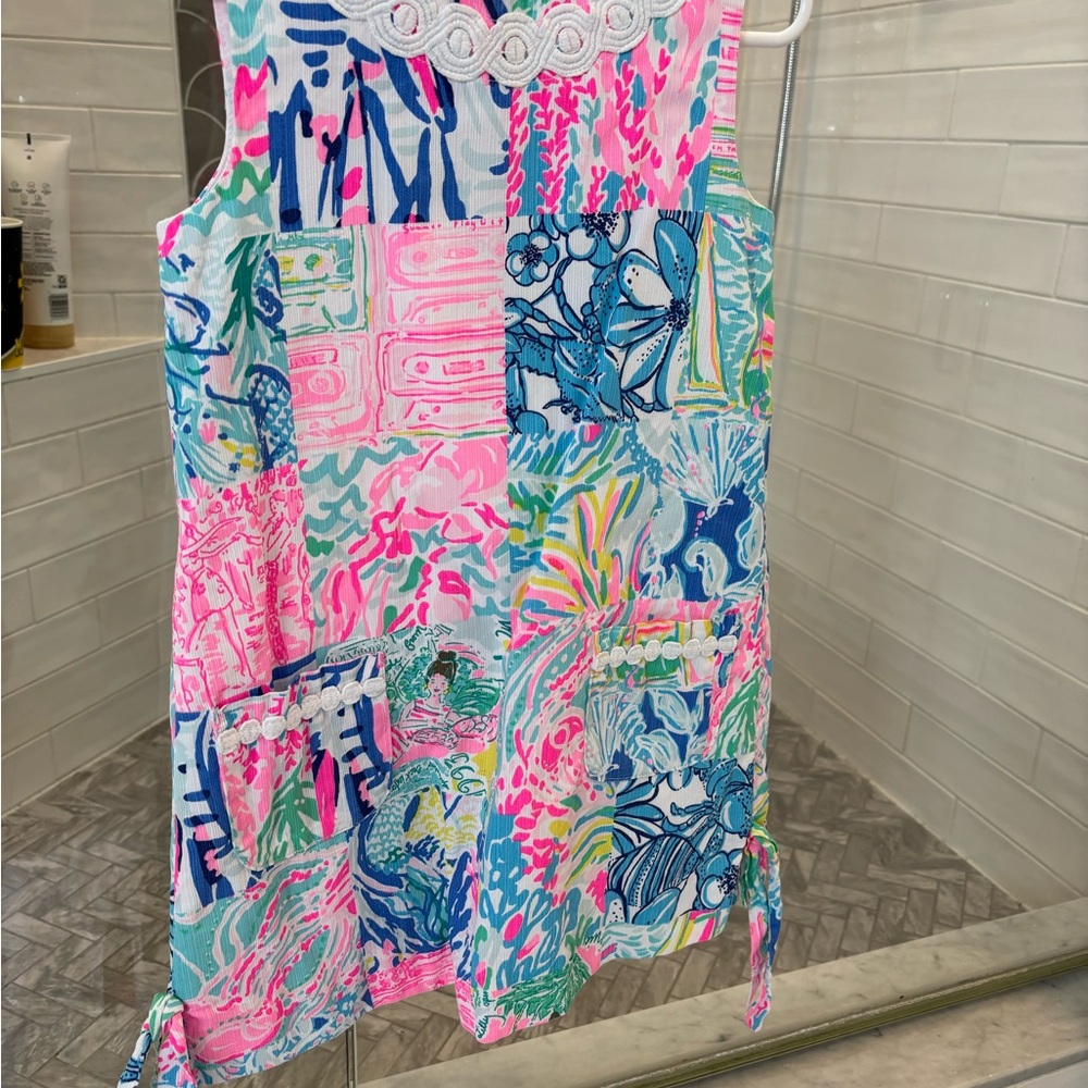 Colorful Patchwork Sleeveless Dress